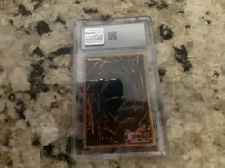 YuGiOh The Phantom Knights of Rusty Bardiche LEHD-ENC00 cgc 8.5 - Image 2