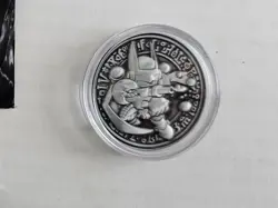 YuGiOh! Official YCS Pre-Reg Coin | Elemental HERO Bubbleman NAWCQ NEW Silver - Image 1