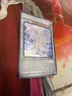 YUGIOH! Blue Eyes Spirit Dragon SHVI-EN052 Secret Unlimited Edition NM - Image 4