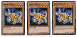 3 Bicorn Re'em - DREV-EN013 3 x3 Yugioh Yu Gi Oh! Playset 1st Edition - Image 1