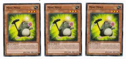 3x Mine Mole - DREV-EN014 Yugioh Yu Gi Oh! 3 x3 Playset 1st Edition - Image 1