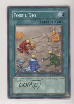 Fossil Dig 1st Ed. YuGiOh Ancient Prophecy #ANPR-EN062 2009 0b3 - Image 1