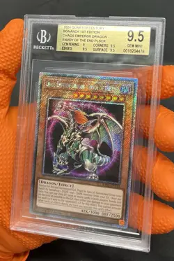 BGS 9.5 - Chaos Emperor Dragon - Envoy of the End (Platinum Secret) RA03 Yugioh! - Image 3