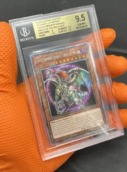 BGS 9.5 - Chaos Emperor Dragon - Envoy of the End (Platinum Secret) RA03 Yugioh! - Image 4