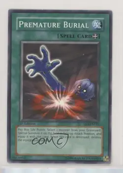 Premature Burial 1st Ed. YuGiOh Fury From the Deep Structure Deck #SD4-EN017 7xr - Image 1