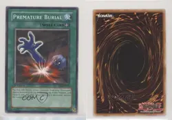 Premature Burial 1st Ed. YuGiOh Fury From the Deep Structure Deck #SD4-EN017 7xr - Image 3