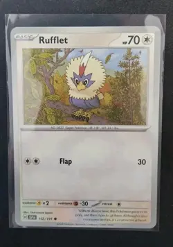 Rufflet 152/191 Pokemon TCG Card SSP SURGING SPARKS Near Mint NM - Image 1