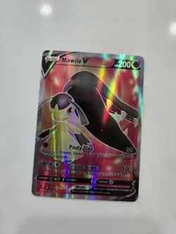 Mawile V 178/195 Silver Tempest Full Art Ultra Rare Holo Pokemon Card NM - Image 1