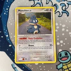 Munchlax 33/130 Non Holo Rare Diamond and Pearl Base Set Pokemon Card 2007 LP/MP - Image 1