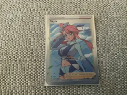 Pokemon TCG Skyla Shining Fates Holo Ultra Rare Card 072/072 NM Condition - Image 1