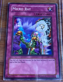 Yu-Gi-Oh! Micro Ray Common Trap Card AST-047 MP - Image 1