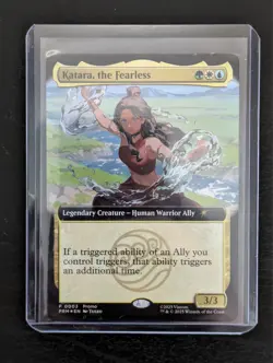 Magic The Gathering x Avatar - Katara, the Fearless Promo Card SDCC 2025 IN HAND - Image 1
