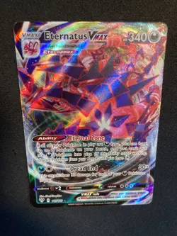 Eternatus VMAX 117/189 Ultra Rare SWSH03: Darkness Ablaze Pokemon Card - Image 5