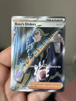Boss’s Orders Ultra Rare Full Art 248/193 (NM) - Pokemon Card Paldea Evolved - Image 1