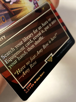 MTG Open the Armory (Rainbow Foil) Secret Lair x Sonic 2089 NM - Image 2