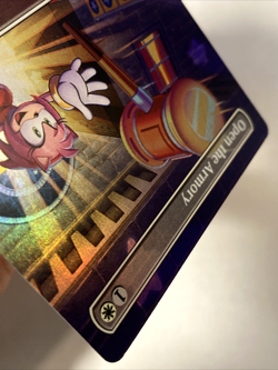 MTG Open the Armory (Rainbow Foil) Secret Lair x Sonic 2089 NM - Image 4