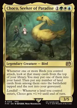 1x - Choco, Seeker of Paradise - Final Fantasy - NM MTG - Image 1