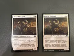 MTG - Aetherdrift #24 Pride of the Road X2 - White - Image 1