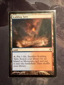 Scalding Tarn Magic The Gathering Mtg Zendikar - Image 5