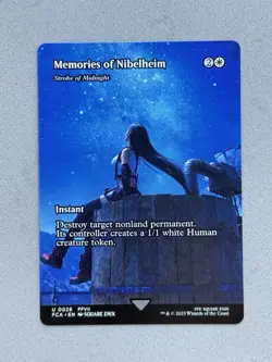 MTG Final Fantasy FCA - Memories of Nibelheim 0026 (Borderless) Uncommon - NM/M - Image 1