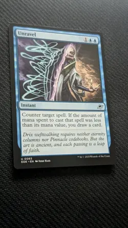 UNRAVEL mtg NM-M Edge of Eternities - Image 1