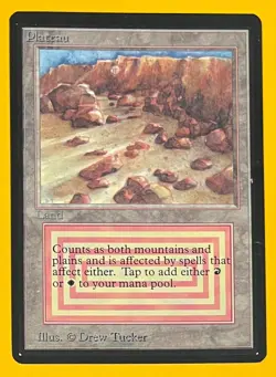 MTG PLATEAU Beta (OldManMTG 011-152) - Image 1