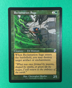 Reclamation Sage - Time Spiral Remastered - MTG - MAGIC THE GATHERING - Image 1