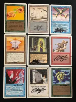 40x MTG Revised Artist Proof LOT Collection 1st Regular Corner Core Set of AP's - Image 2