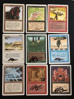 40x MTG Revised Artist Proof LOT Collection 1st Regular Corner Core Set of AP's - Image 4