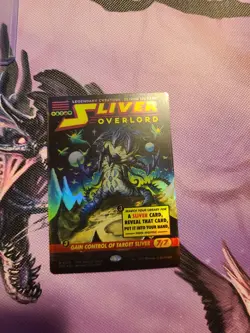 Sliver Overlord (Showcase) Special Guests Foil MTG Edge of Eternities - Image 1