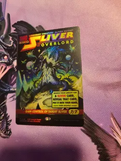 Sliver Overlord (Showcase) Special Guests Foil MTG Edge of Eternities - Image 2