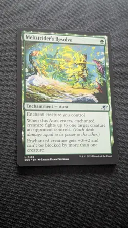 Meltstrider's Resolve - 0199 - Edge of Eternities - MTG - nm - Image 1