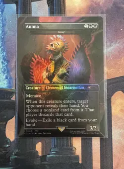 MTG - Anima - Grief Rainbow Final Fantasy Rainbow Foil Full Art - SLD 7006 NM/M - Image 1