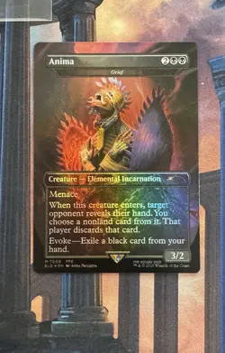 MTG - Anima - Grief Rainbow Final Fantasy Rainbow Foil Full Art - SLD 7006 NM/M - Image 3