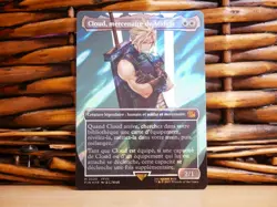 MTG FF Cloud, Midgar Mercenary 0520 SURGE FOIL | FRENCH | NM Near Mint | 2025 - Image 1