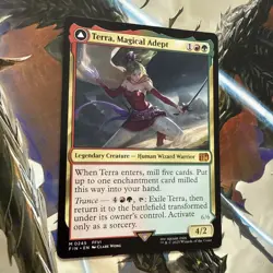 Terra, Magical Adept #245 Regular NM MTG Final Fantasy - Image 3
