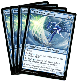 x4 Steelswarm Operator - 0080 - Edge of Eternities - MTG - NM Ships Now - Image 1