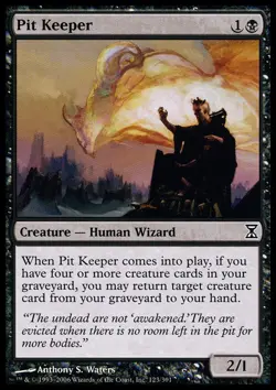 MTG magic cards 2x Pit Keeper Time Spiral Light Play, English - Image 1