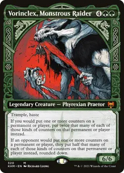 Vorinclex, Monstrous Raider (Showcase) - 320 / English / Lightly Played MTG - Image 1