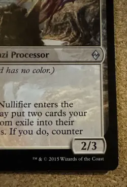 Ulamog's Nullifier - Battle for Zendikar #207/274 MTG Magic The Gathering - Image 4