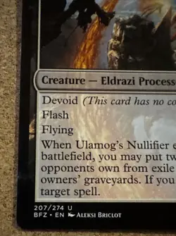Ulamog's Nullifier - Battle for Zendikar #207/274 MTG Magic The Gathering - Image 5