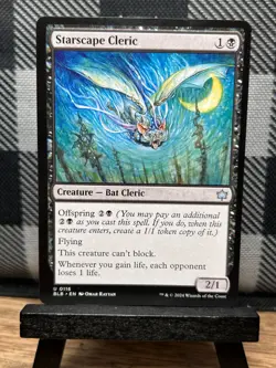 MTG TCG: Starscape Cleric 116, Bloomburrow - Image 1