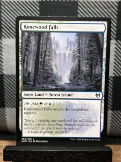 MTG TCG: Rimewood Falls 266/285, Kaldheim - Image 1