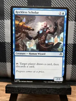 MTG TCG: Reckless Scholar 81, Innistrad Remastered - Image 1
