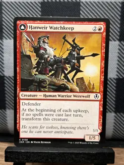 MTG TCG: Hanweir Watchkeep 158, Innistrad Remastered - Image 1