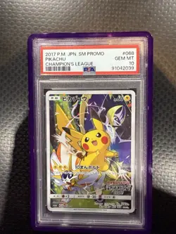 [Pikachu] PSA 10 061/SM-P Pokemon Card Festa 2017 Promo Japanese - Image 3