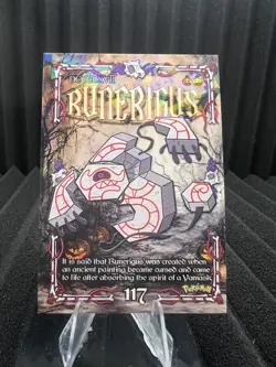 Runerigus #117 - Cracked Ice Holo - Prisma Trick or Treat Cards - Pokemon - Image 1
