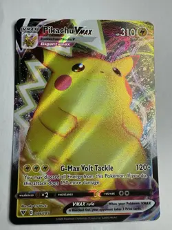 Pokemon Pikachu TCG - VMAX 044/185 Vivid Voltage Full Art NM Condition - Image 1