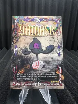 Yamask #116 - Cracked Ice Holo - Prisma Trick or Treat Cards - Pokemon - Image 1