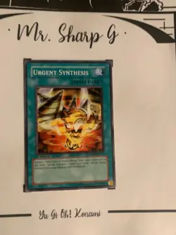 URGENT SYNTHESIS - 1st EDITION RGBT-EN057 ENGLISH Yu-Gi-Oh! CARD GAME TCG KONAMI - Image 2